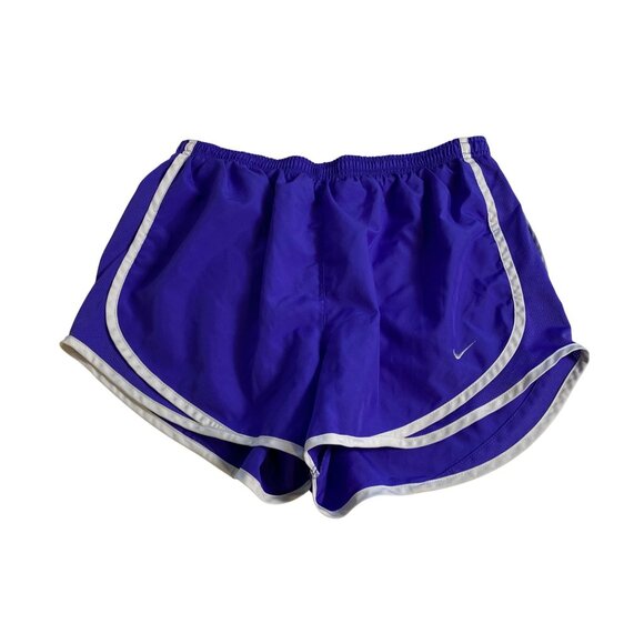 Nike Dri-Fit Women M Running Shorts Purple/Blue/Black Gym Y2K Lounge Lot of 3 - Picture 3 of 16